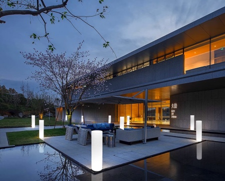 Светильник Цилиндр 16х24 питание от 220, RGB