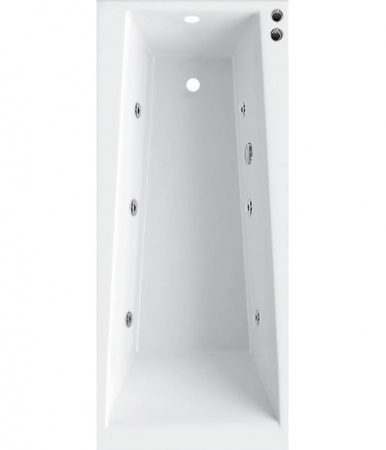 Ванна Alpen Flora 170х75 с гидромассажем